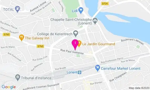 Localisation Patrick Prigent