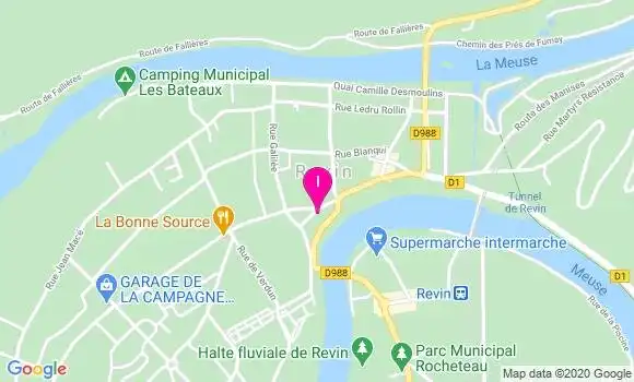 Localisation Aurore Donnet