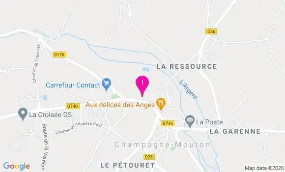 Localisation Victoire Baudesson