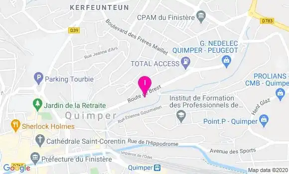 Localisation Valentin Duault
