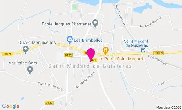 Localisation Nathalie Biarneix
