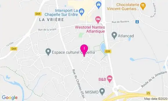 Localisation Delphine Hamon