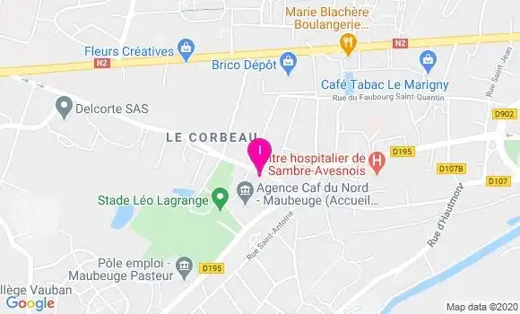 Localisation Delphine Verquin