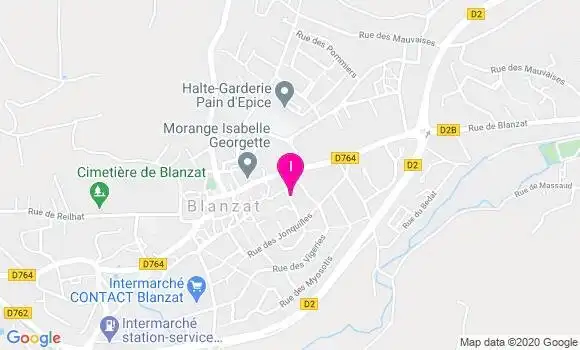 Localisation Isabelle Laurent