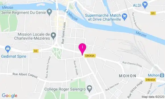 Localisation Thomas Dhaisne