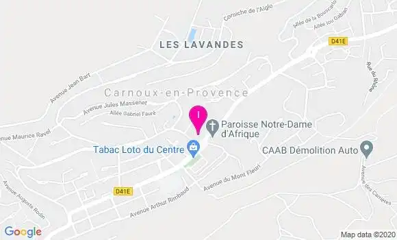 Localisation Emilie Briere