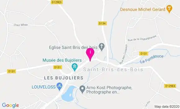 Localisation Fanny Huort