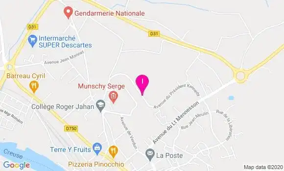 Localisation Jennyfer Hamoir