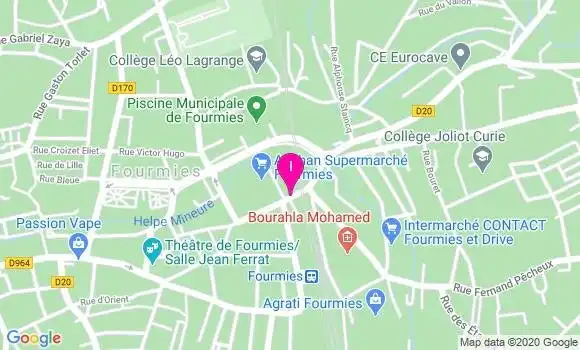Localisation Amandine Troclet