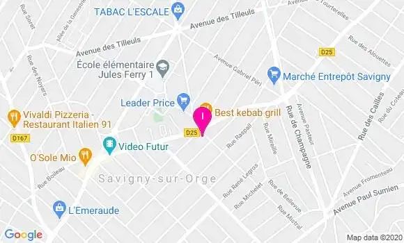 Localisation Ines Dahak
