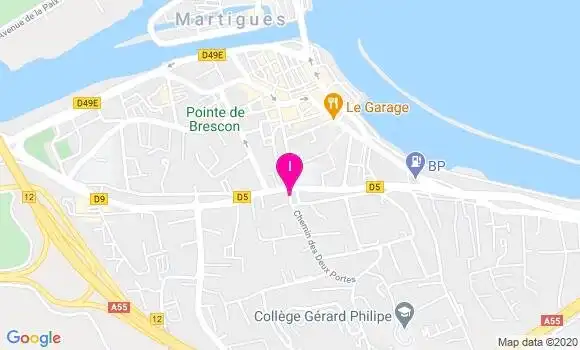 Localisation Virginie Blanco