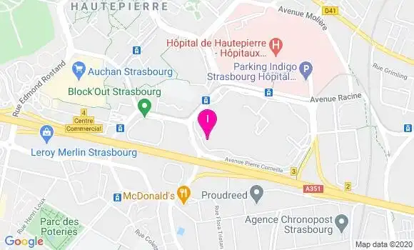 Localisation Nesrine Bouzar