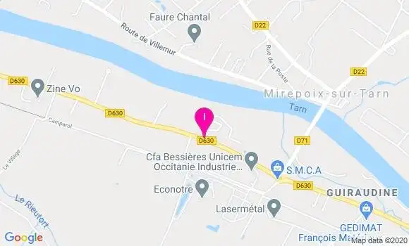 Localisation Estelle Chadirat