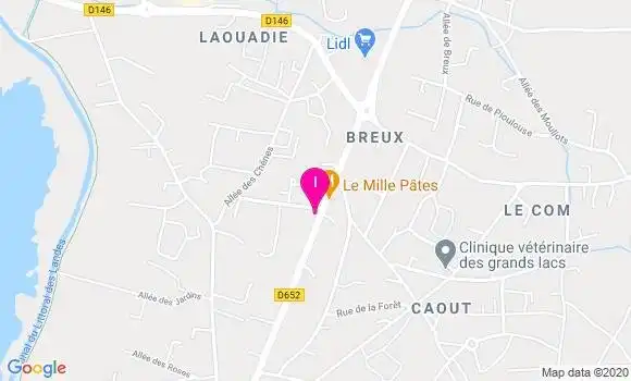 Localisation Julie Prat