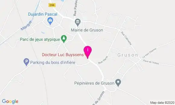 Localisation Christine Robillart Dussart