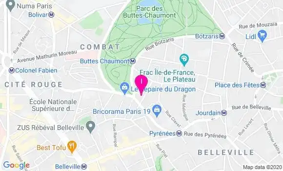 Localisation Samy Deram