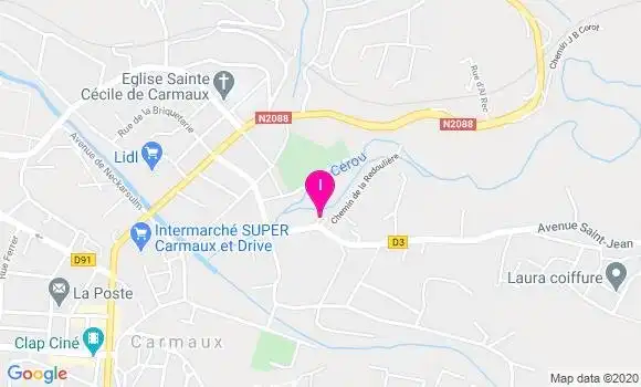 Localisation Magalie Bastide