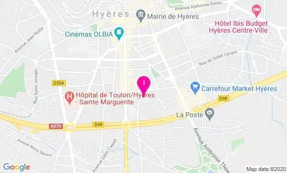 Localisation Christiane Moreau
