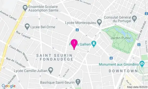 Localisation Emeline Gustin