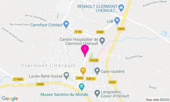 Localisation Marie Helene Barbera