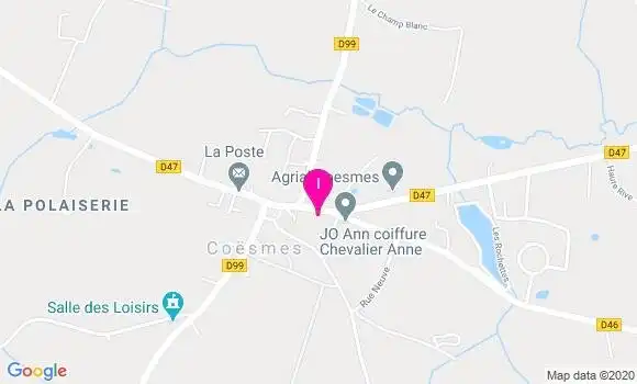 Localisation Maryline Houssais
