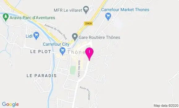 Localisation Angelique Vallet