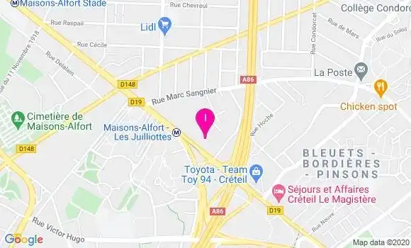 Localisation Michael Yetta