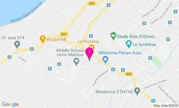 Localisation Sandrine Vitry