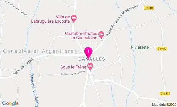 Localisation Sylvia Mazauric