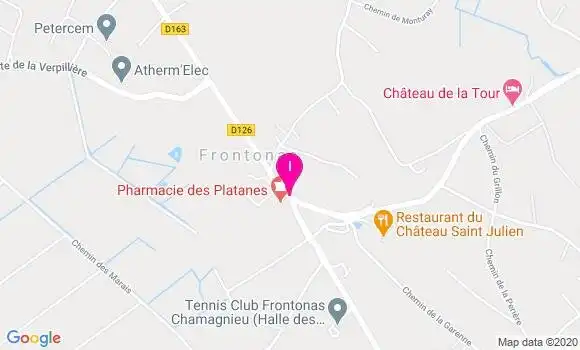 Localisation Mathieu Belbouche
