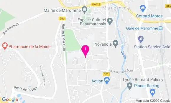 Localisation Virginie Pilon