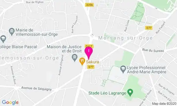 Localisation Candice Condomines