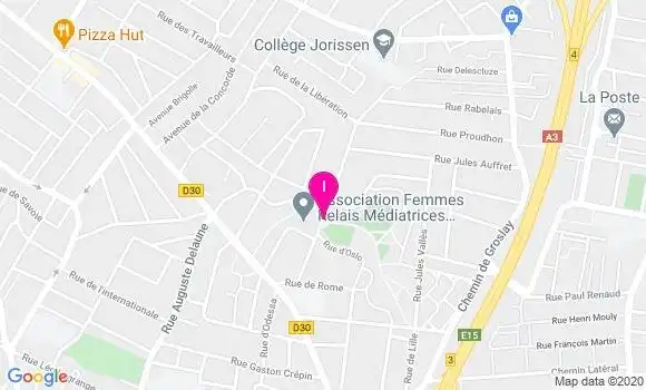 Localisation Amina Fars