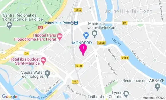 Localisation Cindy Almeida