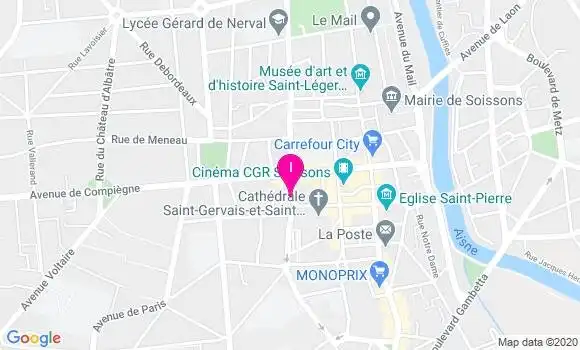 Localisation Juline Denis