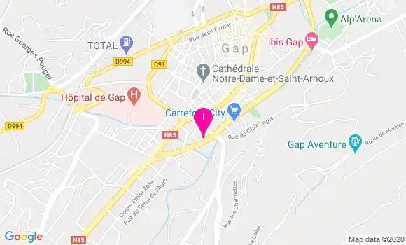 Localisation Kim Chauvet Baille