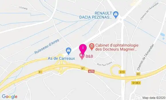 Localisation Frederique Valette