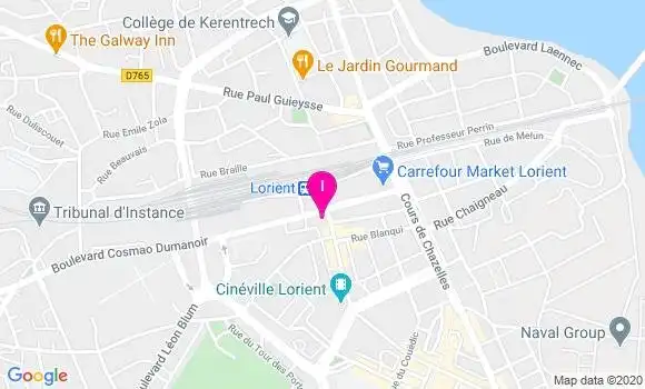Localisation Aurelie Beldent