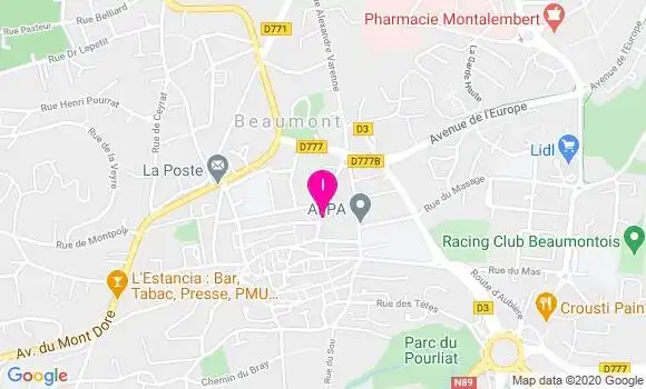 Localisation Laetitia Antomarchi