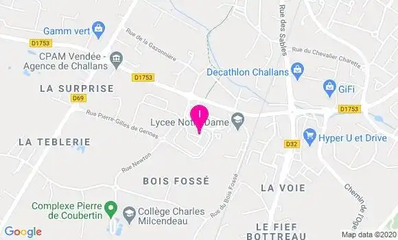 Localisation Stephane Baud