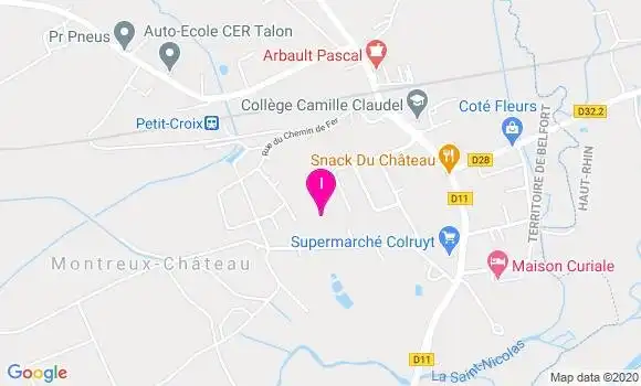 Localisation Gaelle Duina