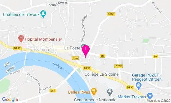 Localisation Agnes Garde