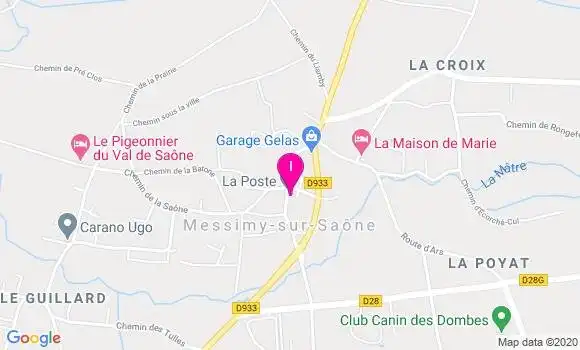 Localisation Rachel Coulon