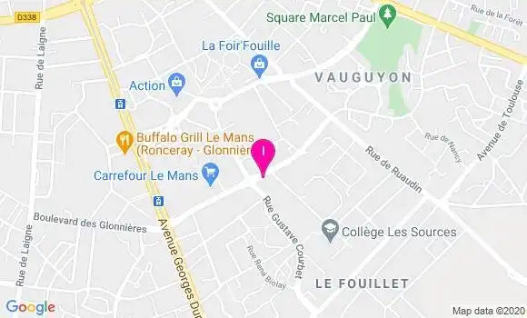 Localisation Stephane Deshayes