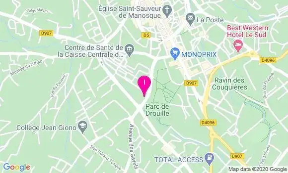 Localisation Virginie Couteret