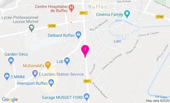 Localisation Laetitia Nonet