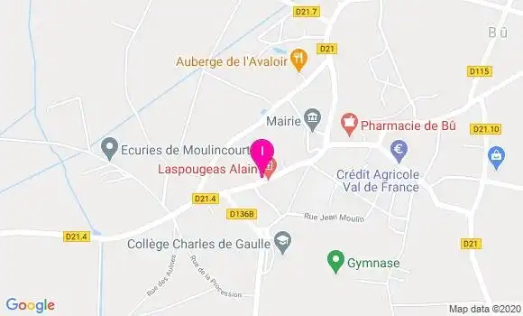 Localisation Laetitia Bina