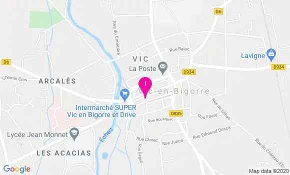 Localisation Anthony Dhugues