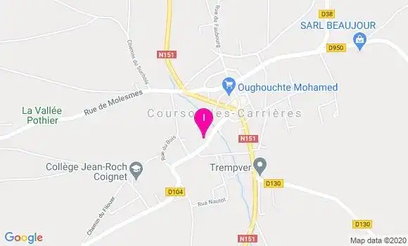 Localisation Stephanie Martin