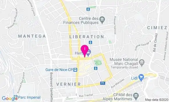Localisation Sandrine Paulin